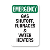 Gas Shutoff, Furnaces And Water Heaters
