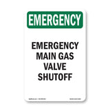 Main Gas Valve Shutoff