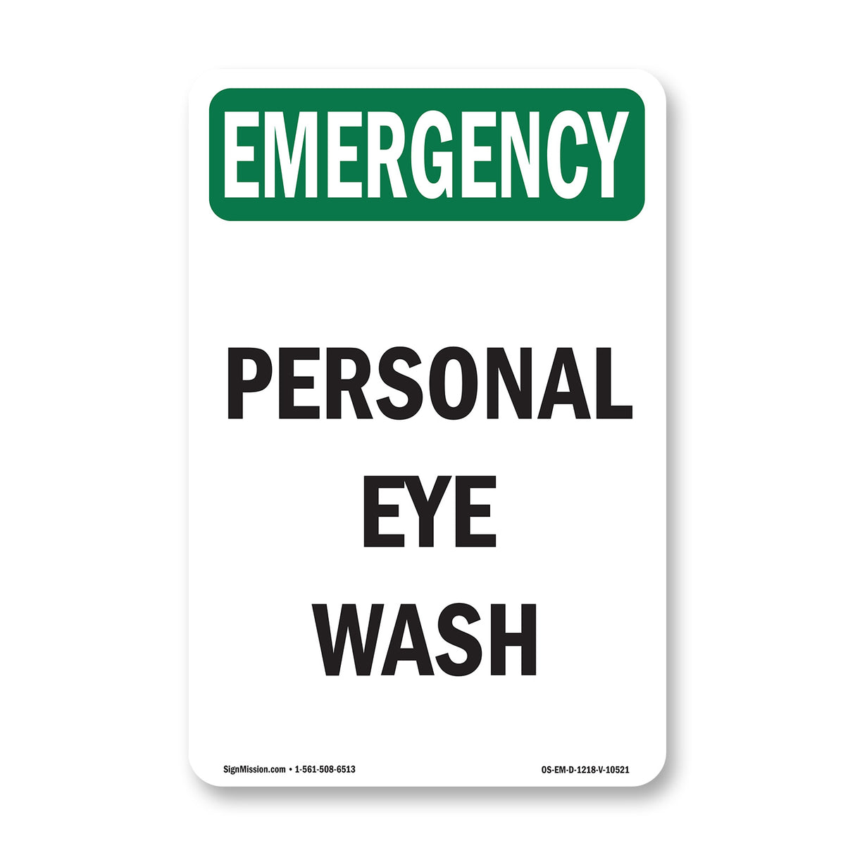 Personal Eye Wash