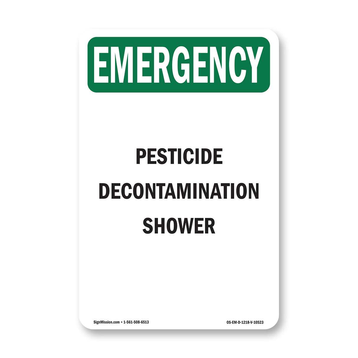 Pesticide Decontamination Shower