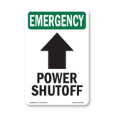 Power Shutoff [Up Arrow] With Symbol