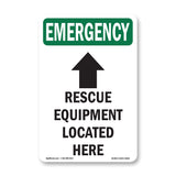 Rescue Equipment Located Here