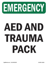 AED And Trauma Pack