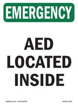 AED Located Inside