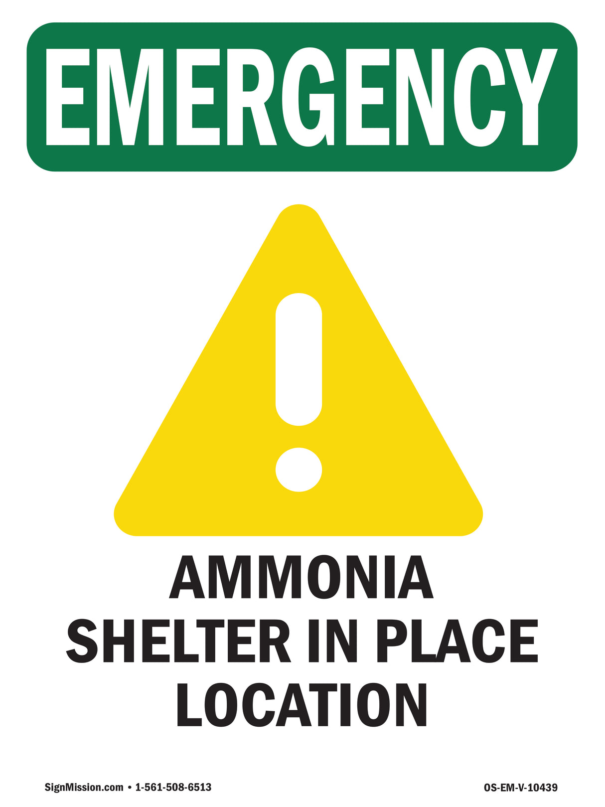 Ammonia Shelter In With Symbol