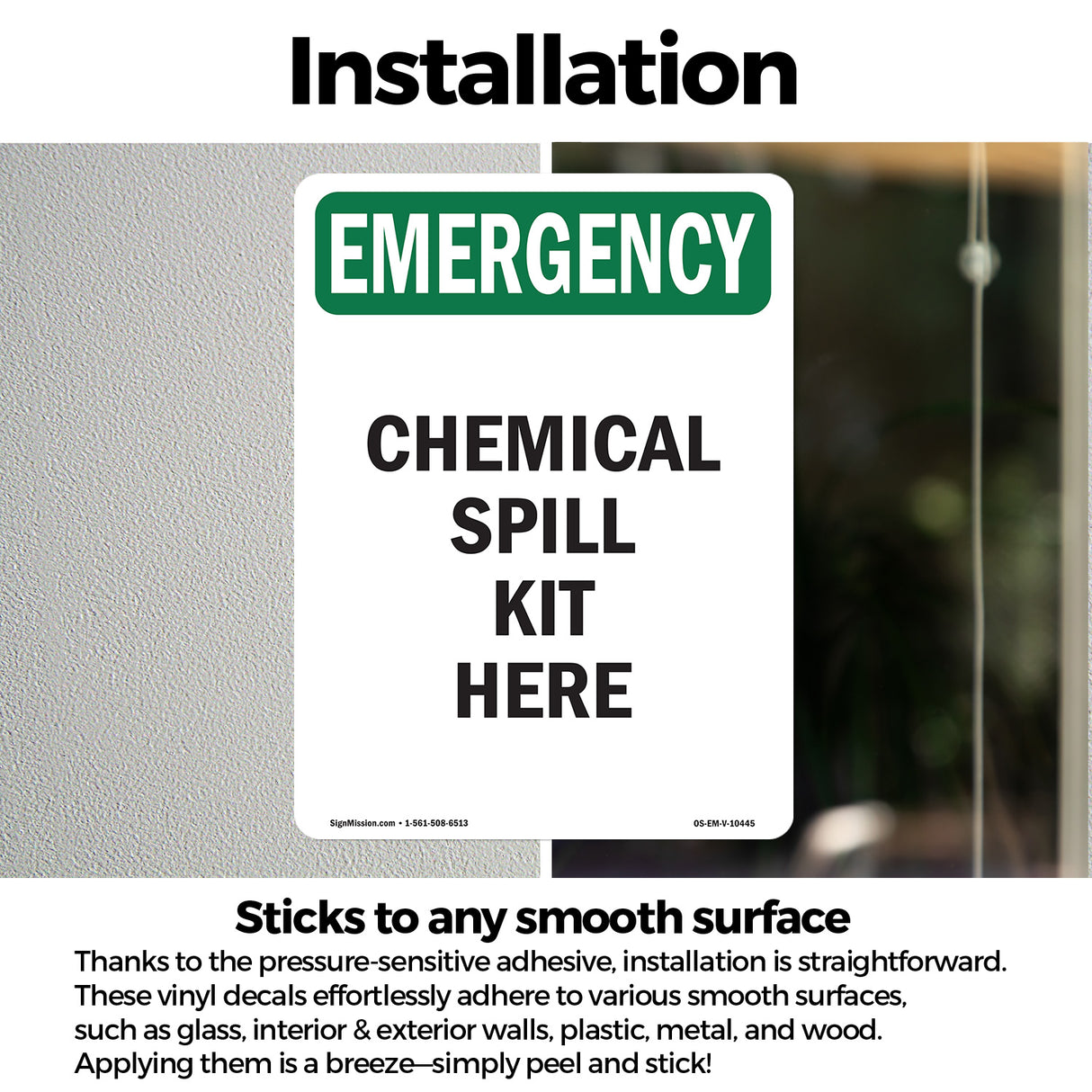 Chemical Spill Kit Here