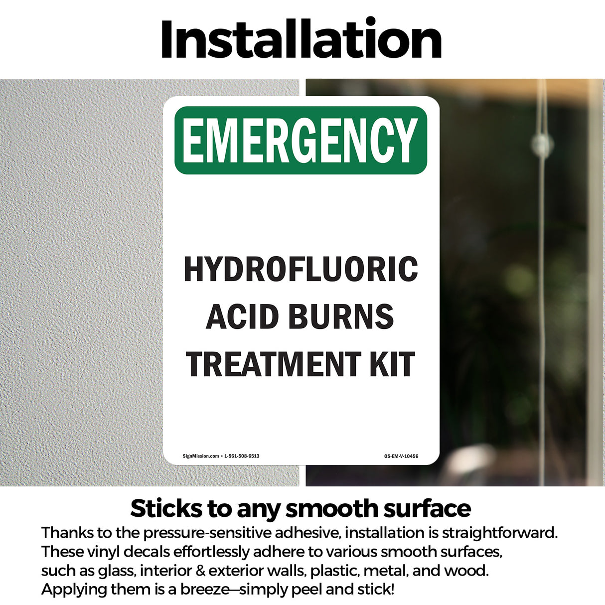Hydrofluoric Acid Burns Treatment Kit