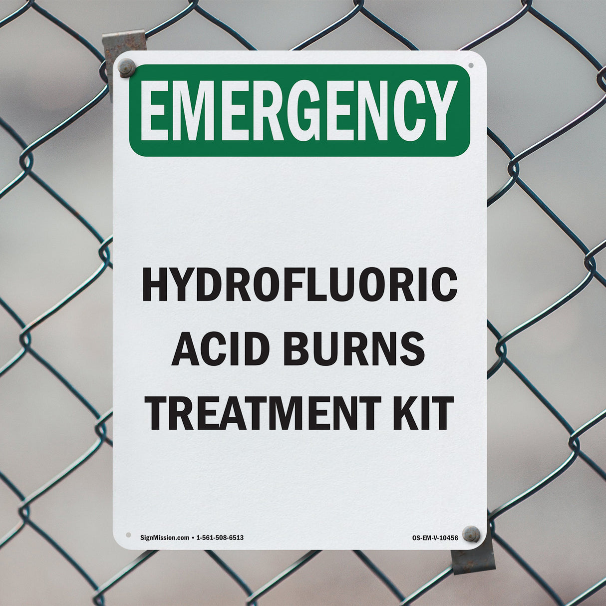 Hydrofluoric Acid Burns Treatment Kit