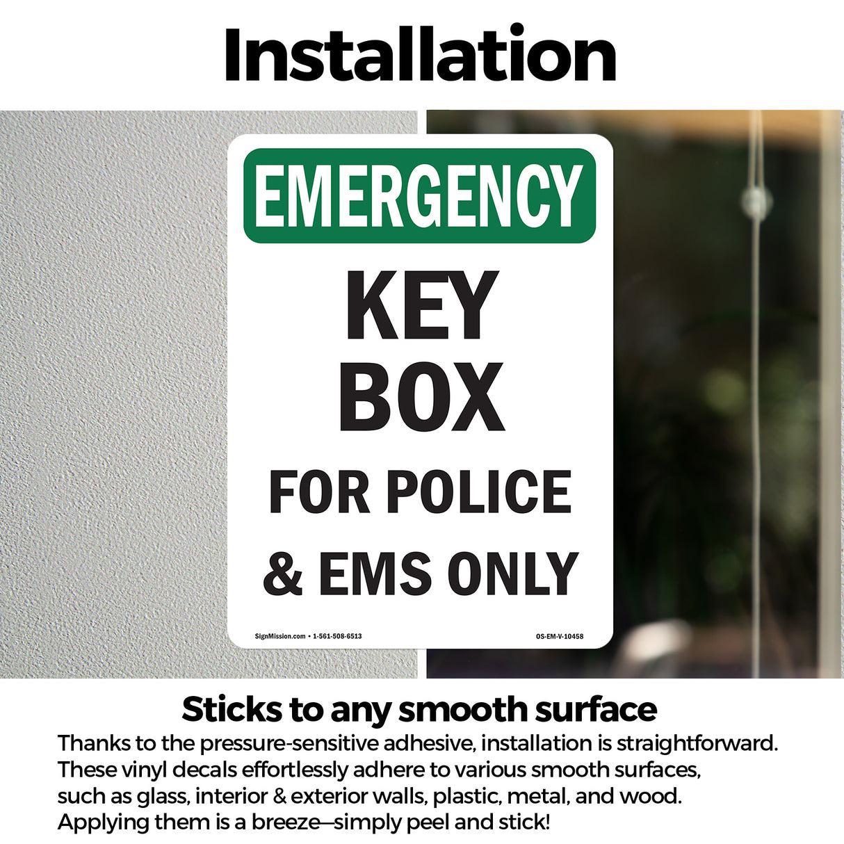 Key Box For Police And EMS Only!
