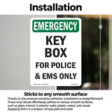 Key Box For Police And EMS Only!
