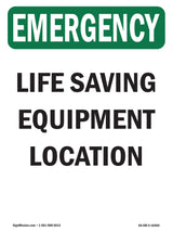 Life Saving Equipment Location