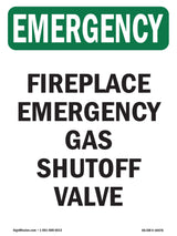 Fireplace Gas Shutoff Valve