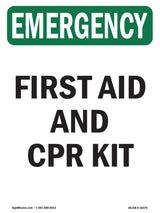 First Aid And CPR Kit