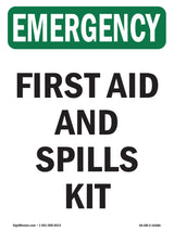 First Aid And Spills Kit