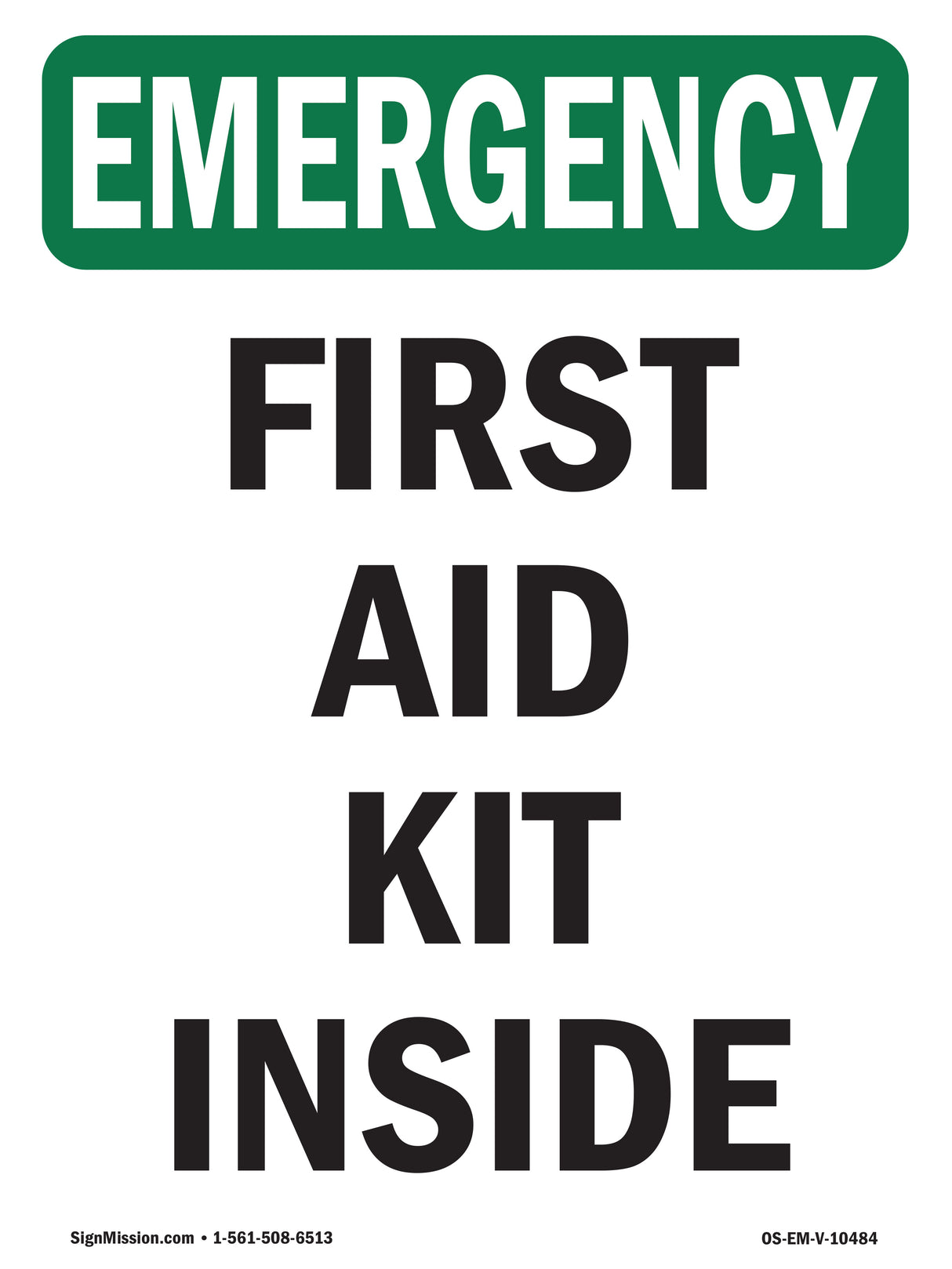 First Aid Kit Inside