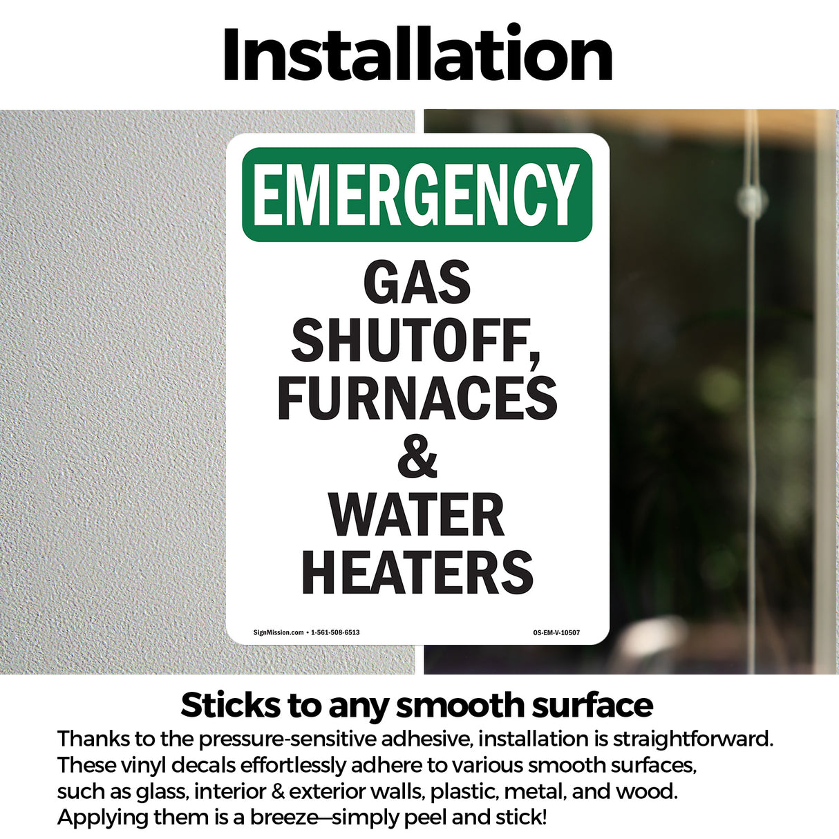 Gas Shutoff, Furnaces And Water Heaters