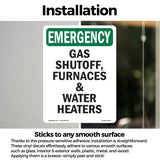 Gas Shutoff, Furnaces And Water Heaters