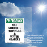 Gas Shutoff, Furnaces And Water Heaters