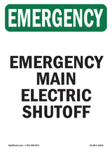 Main Electric Shutoff