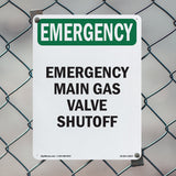 Main Gas Valve Shutoff