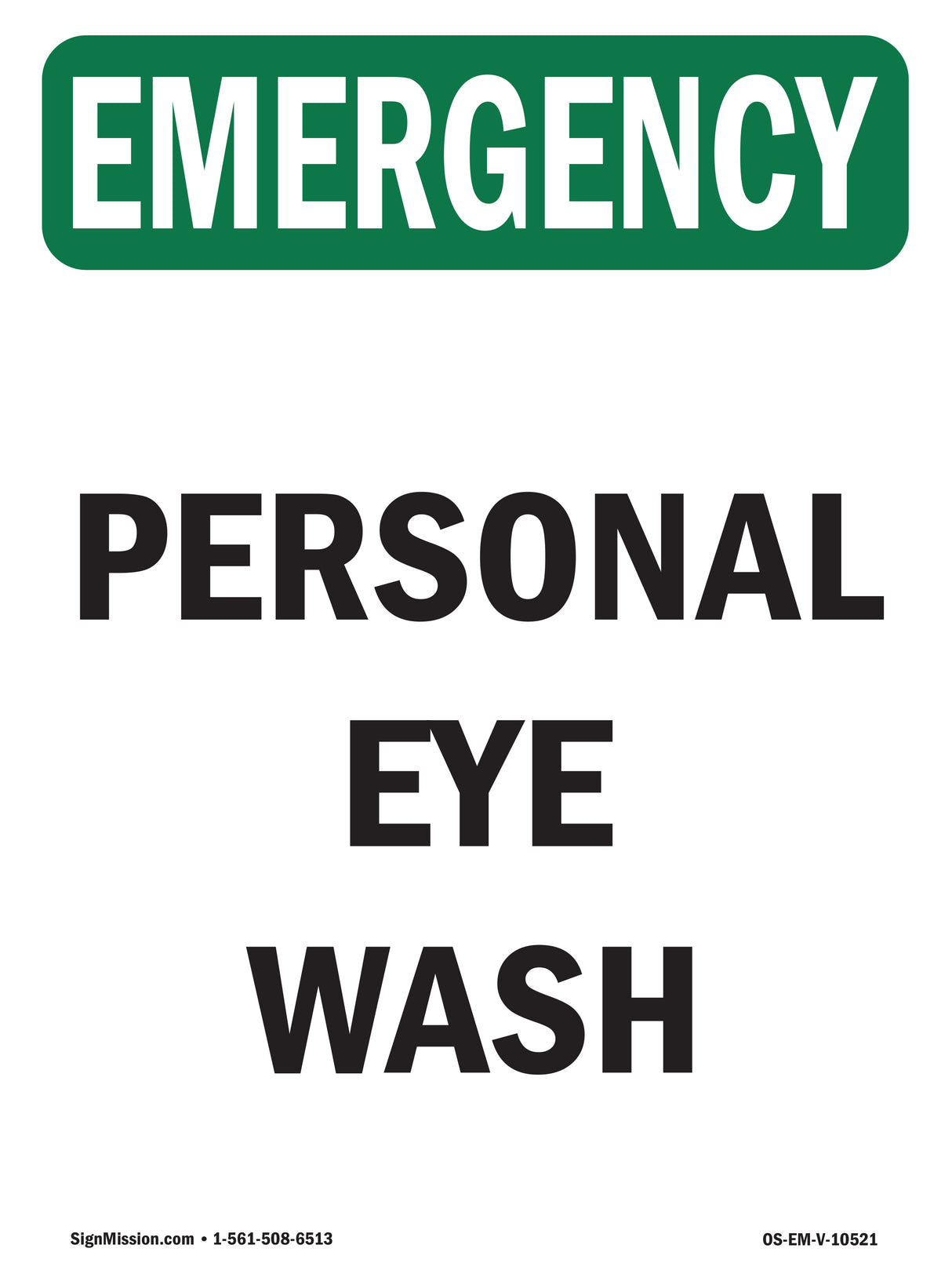 Personal Eye Wash