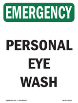 Personal Eye Wash