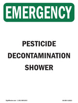 Pesticide Decontamination Shower