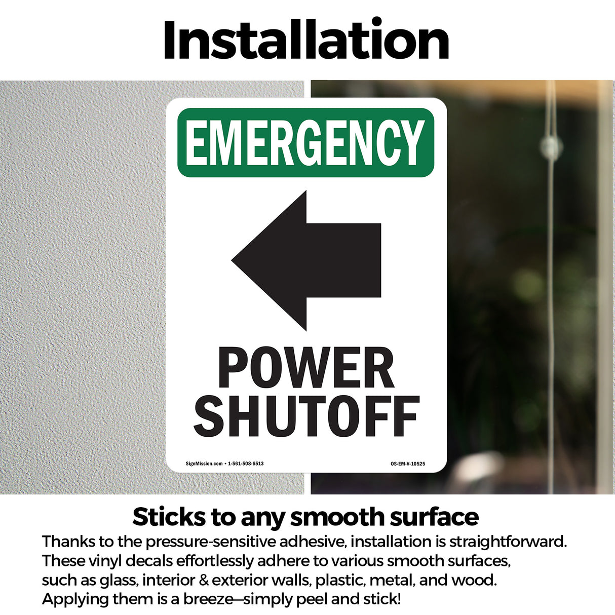 Power Shutoff [Left Arrow] With Symbol