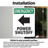 Power Shutoff [Left Arrow] With Symbol