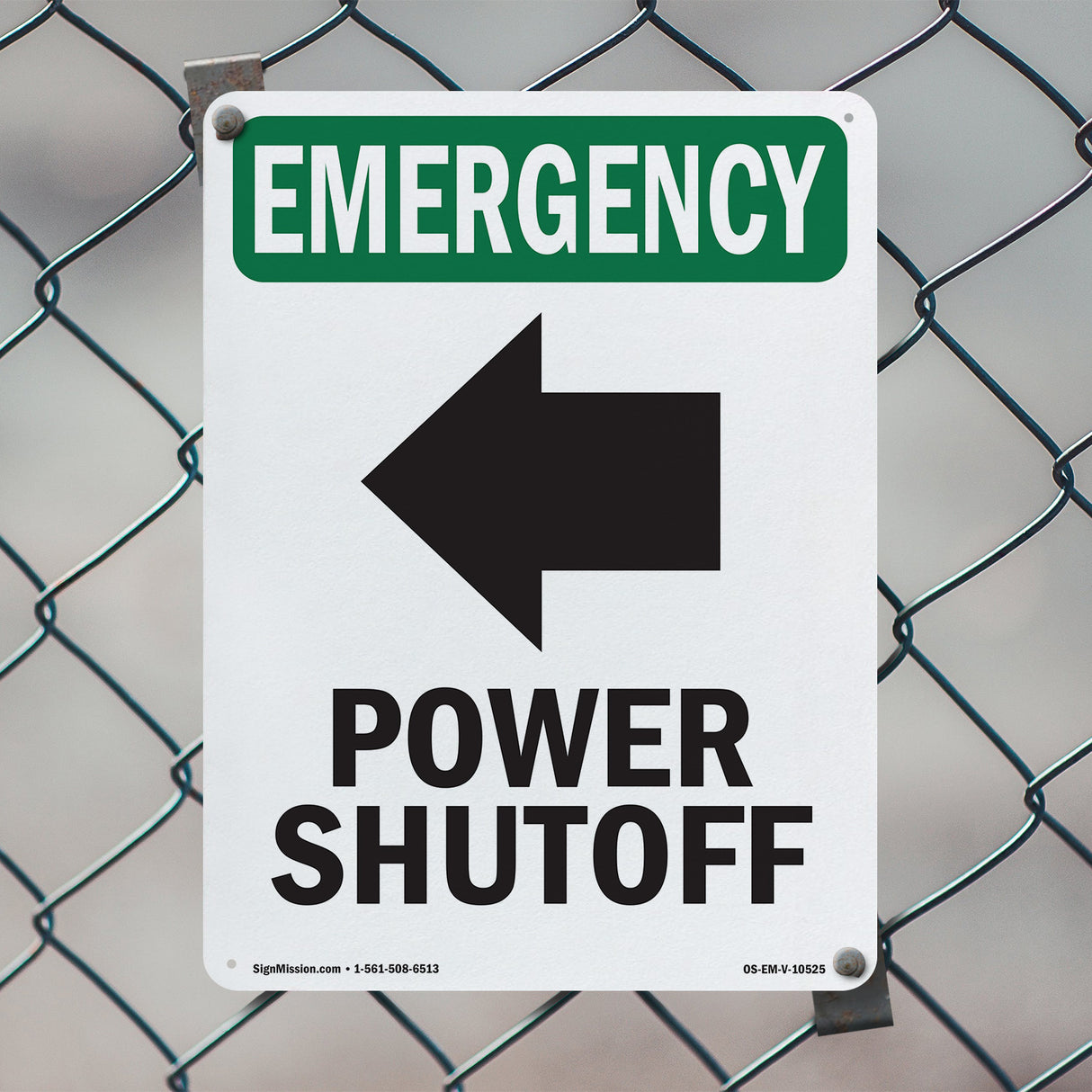 Power Shutoff [Left Arrow] With Symbol