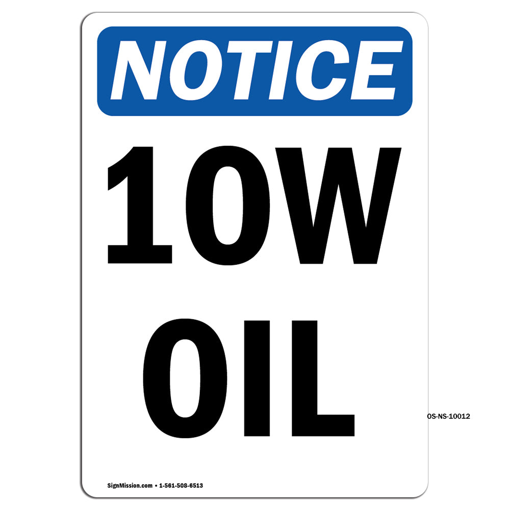 10W Oil