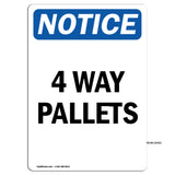 4 Way Pallets