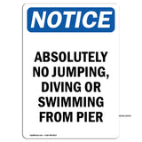 Absolutely No Jumping, Diving Or Swimming