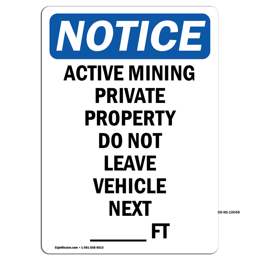 Active Mining Private Property Do Not Leave