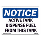 Active Tank Dispense Fuel From Tank