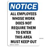 All Employees Whose Work Does Not Require