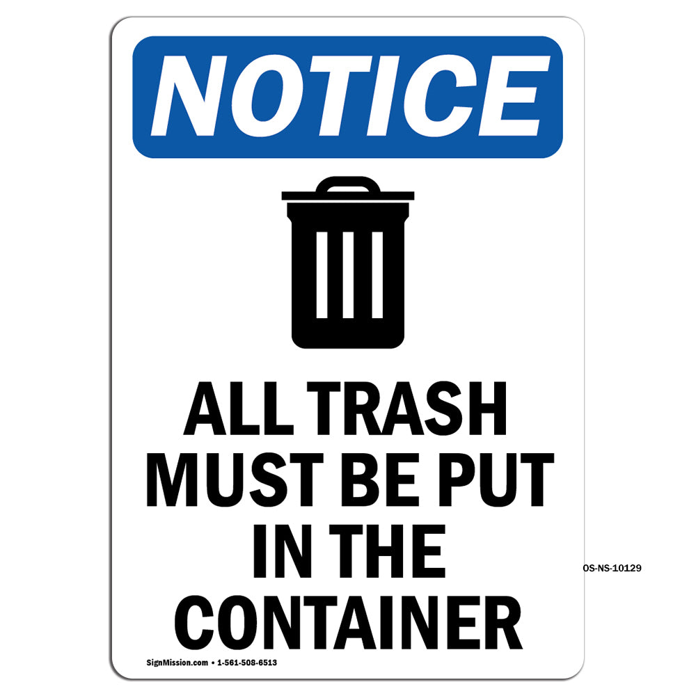 All Trash Must Be
