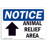 Animal Relief Area [Up Arrow]