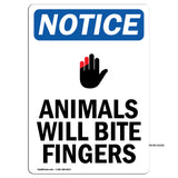 Animals Will Bite Fingers