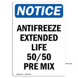 Antifreeze Extended Life 50 50 Pre Mix