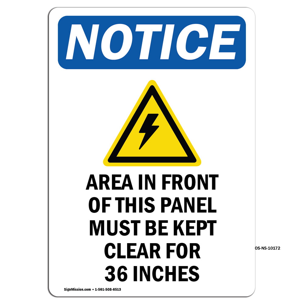 Area In Front Of This Panel