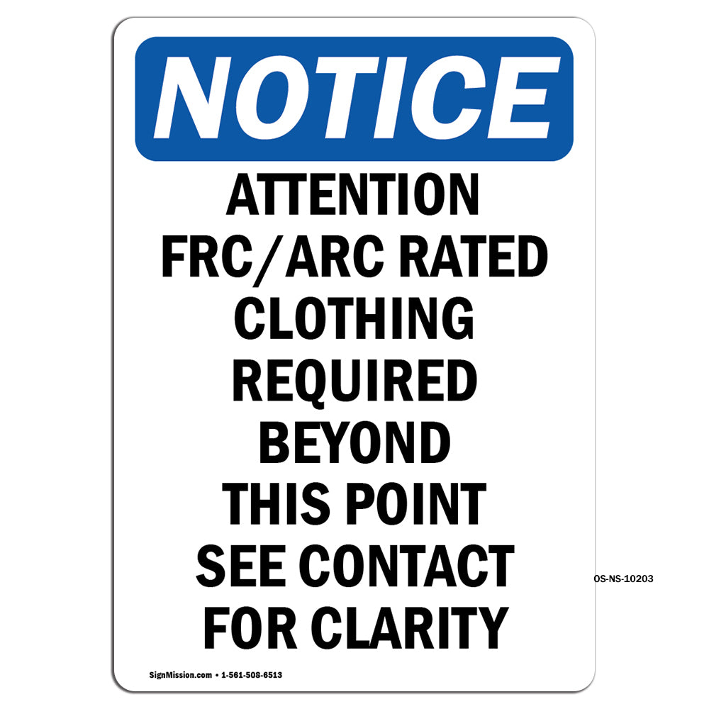 Attention Frc Arc Rated Clothing Required