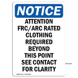Attention Frc Arc Rated Clothing Required