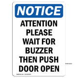 Attention Please Wait For Buzzer
