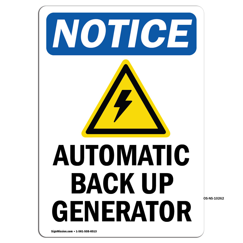 Automatic Back Up Generator