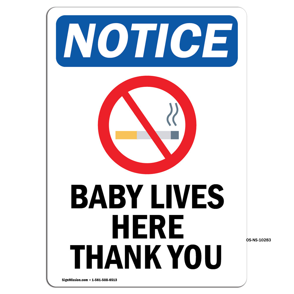 Baby Lives Here Thank You