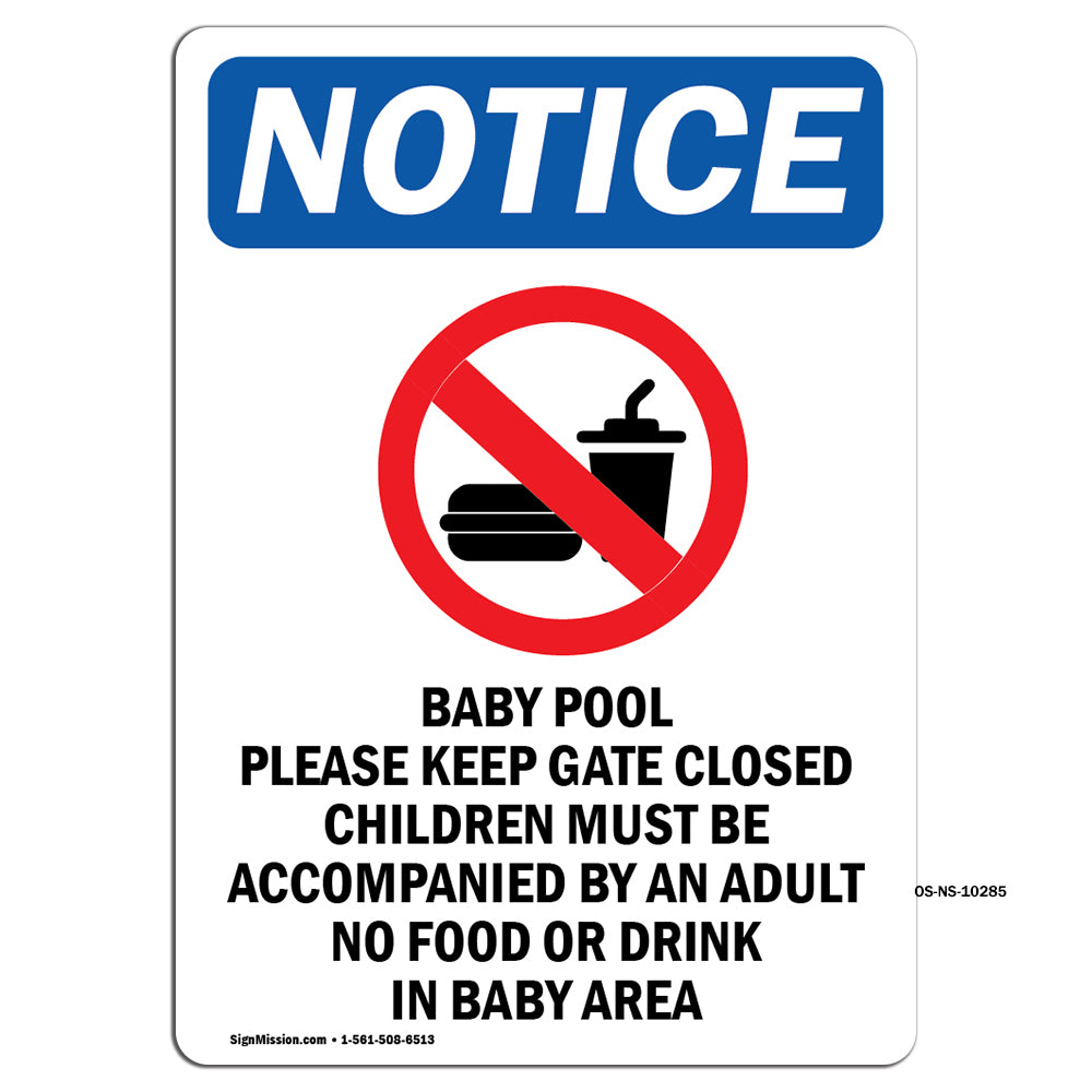Baby Pool Please Keep Gate Closed