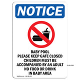 Baby Pool Please Keep Gate Closed