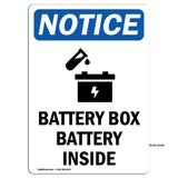 Battery Box Battery Inside