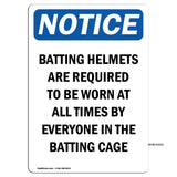 Batting Helmets Are Required To Be Worn